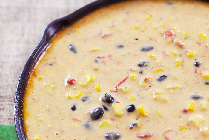 Skillet Cowboy Queso Dip Recipe