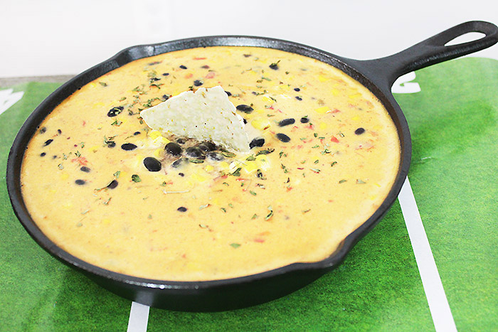 Skillet Cowboy Queso Dip Recipe