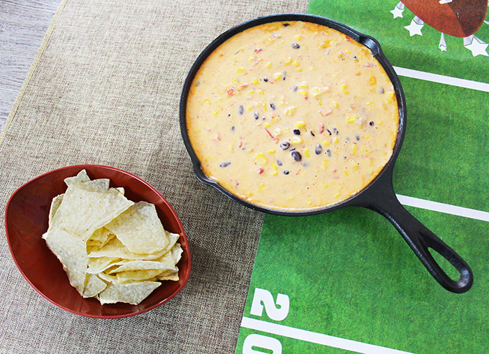 Skillet Cowboy Queso Dip Recipe