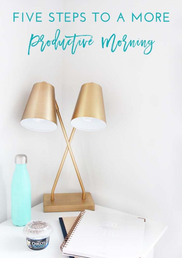 Five Steps to a More Productive Morning