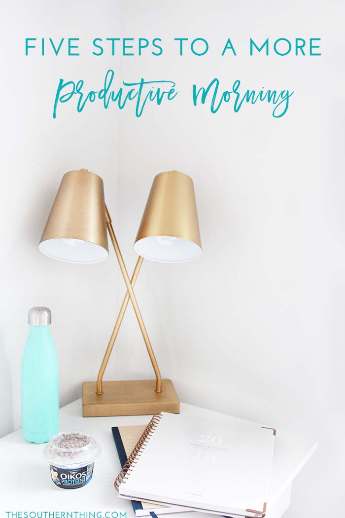 Five Steps to a More Productive Morning