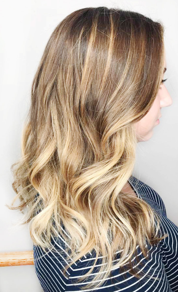 Shoulder Length Balayage Hair Style