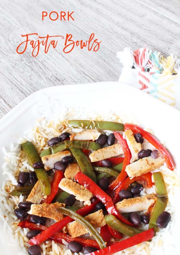 Pork Fajita Bowls