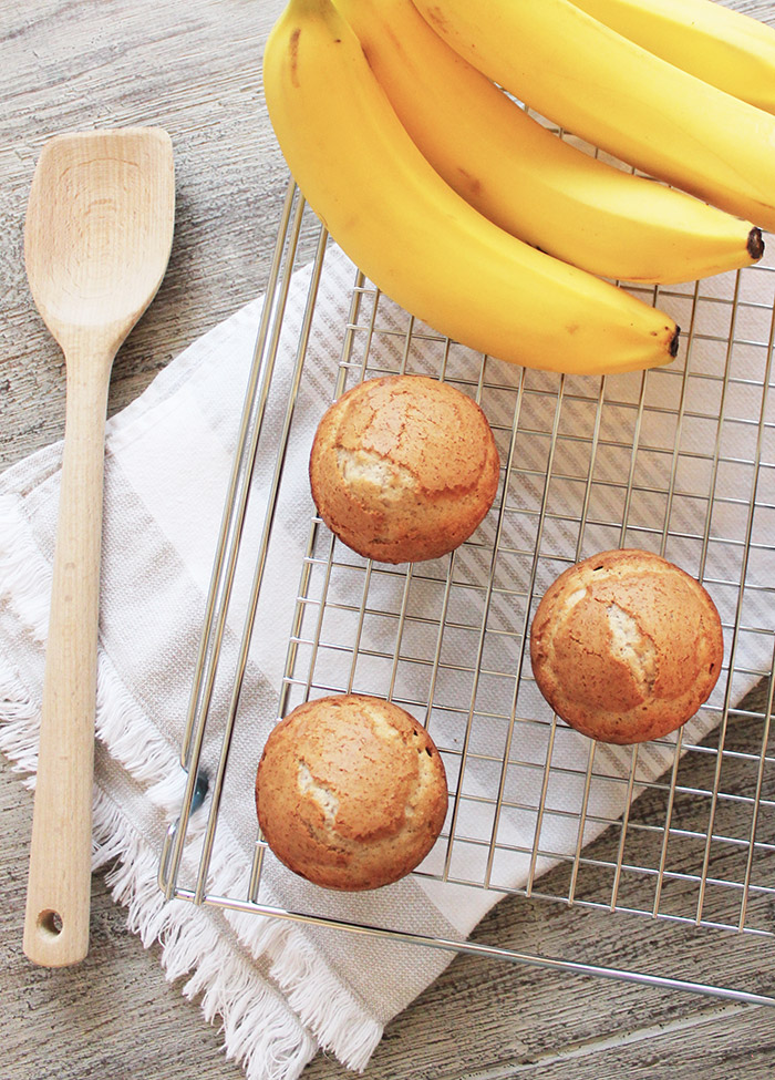 Old Fashioned Banana Oat Protein Muffins