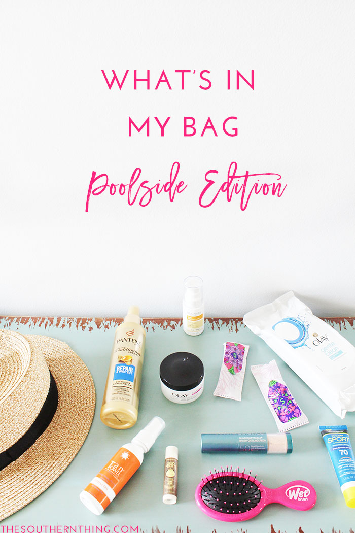 What's in My Pool Bag: Poolside Essentials