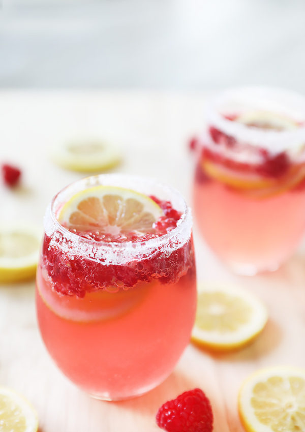 Raspberry Limoncello Prosecco Cocktail Recipe