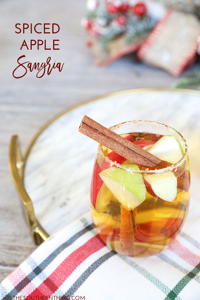 Spiced Apple Sangria Recipe