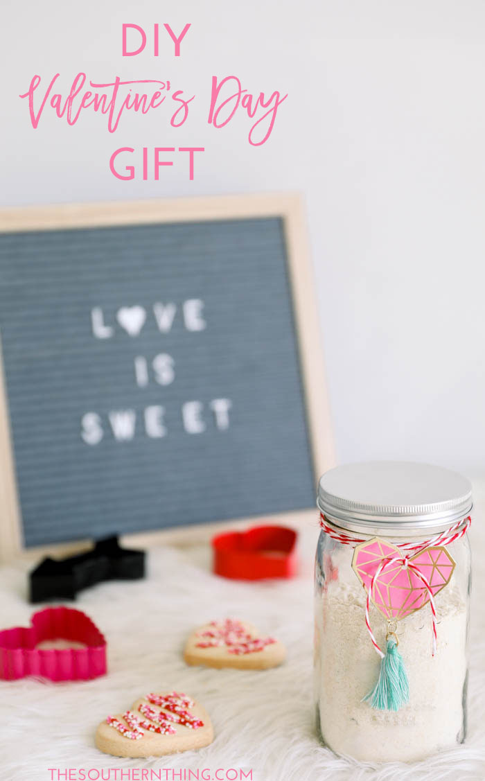 DIY Valentine's Day Gift in a Jar
