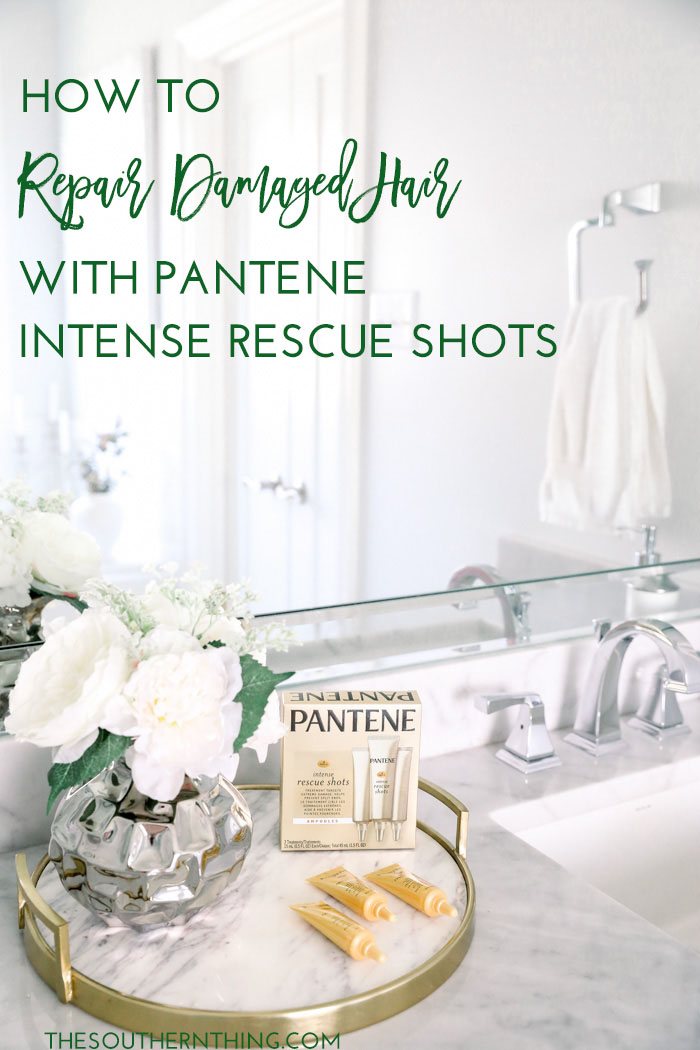 How to Repair Damaged Hair with Pantene Intense Rescue Shots