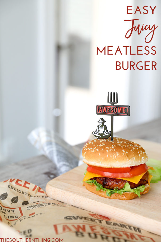 Juicy Meatless Burger Recipe