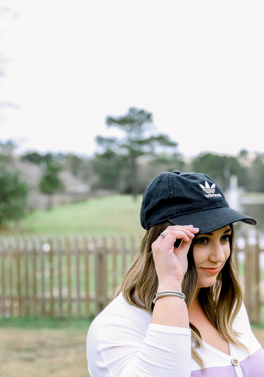 Black Adidas Logo Hat