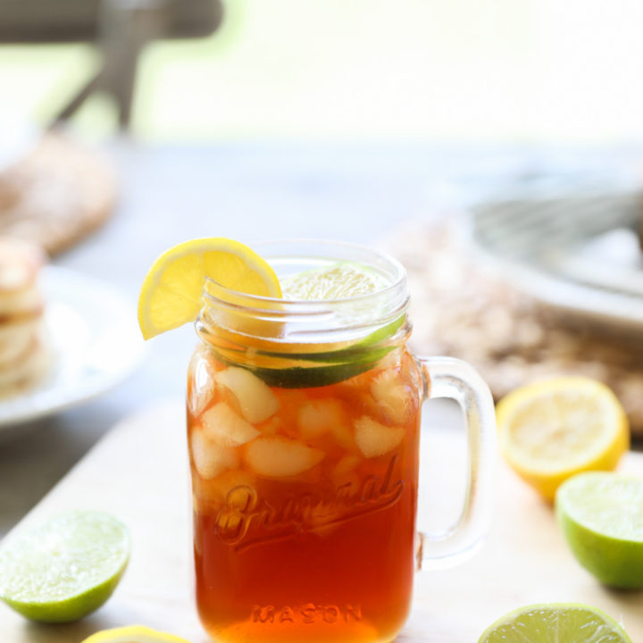 Lemon Lime Iced Tea Cocktail