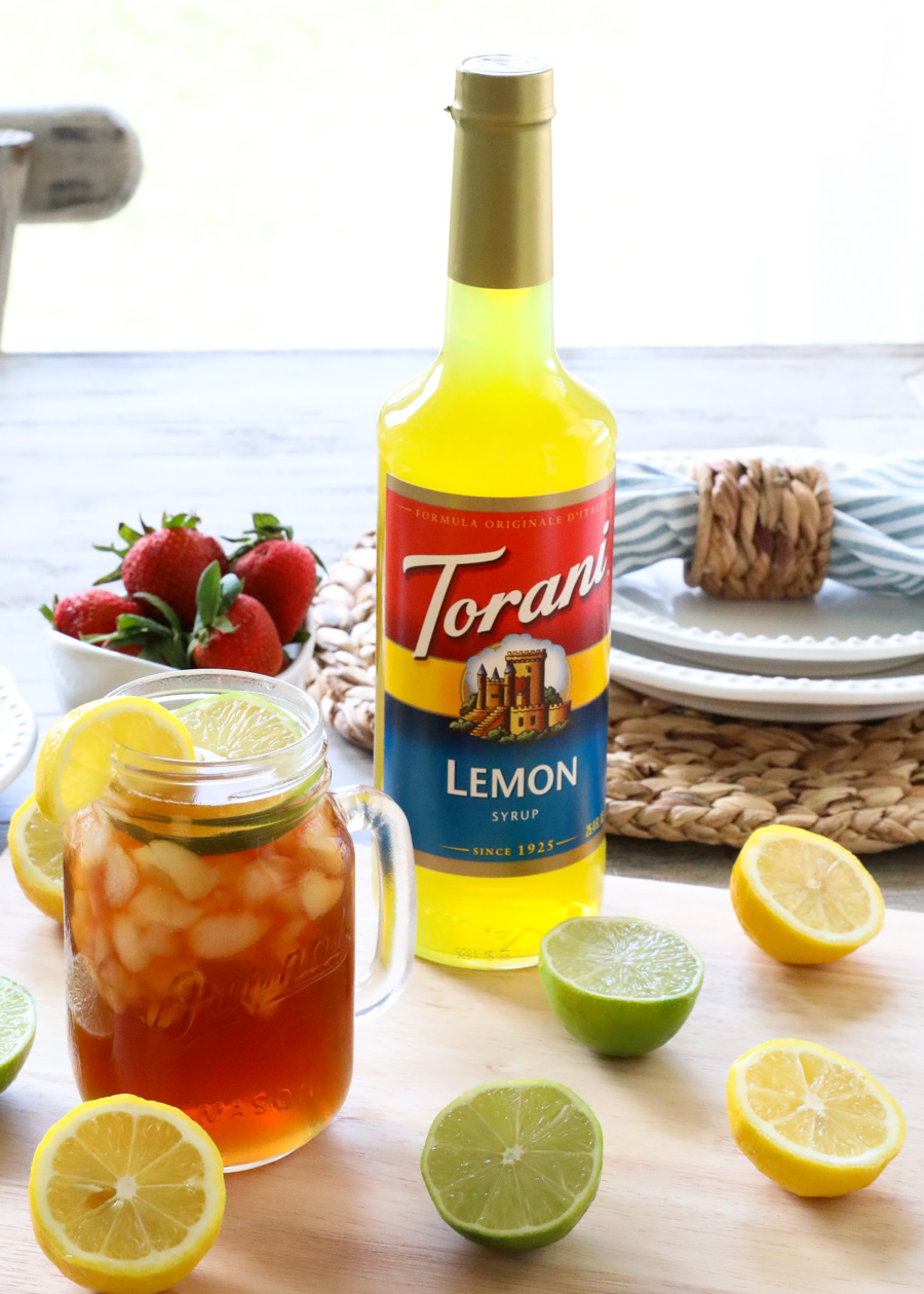 Lemon Lime Iced Tea Cocktail