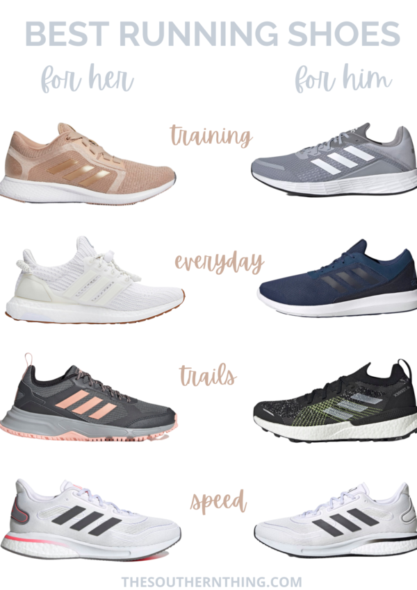 best adidas running shoes women and men