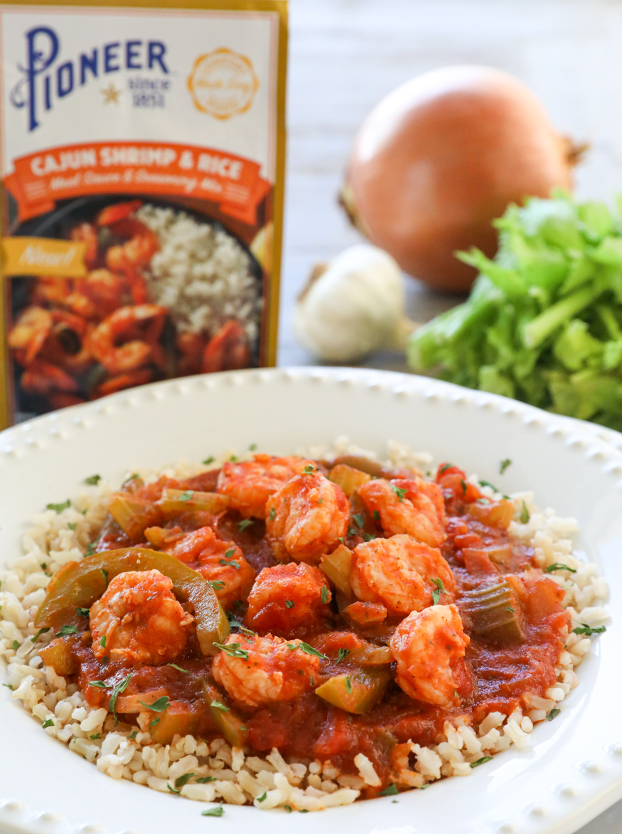 Pioneer Cajun Shrimp & Rice recipe