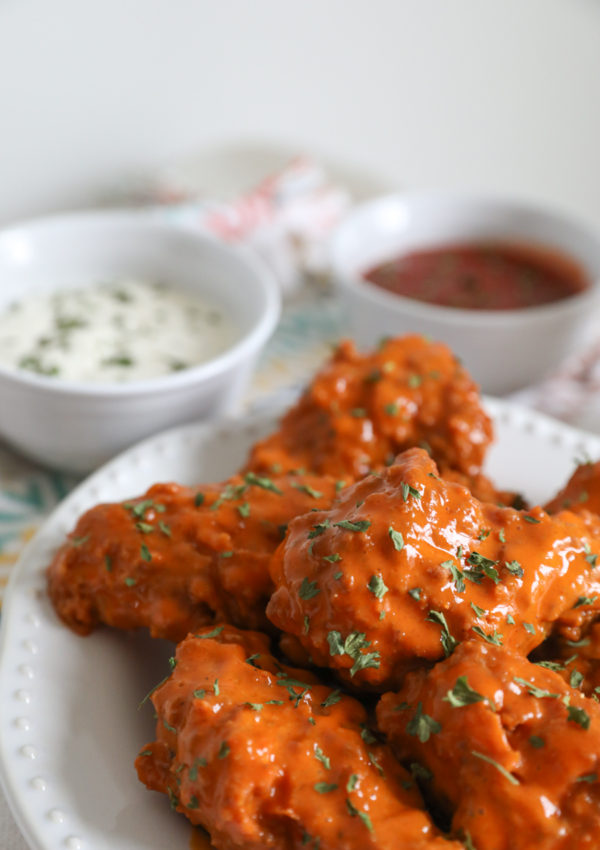 Sweet & Spicy Honey Garlic Hot Wings