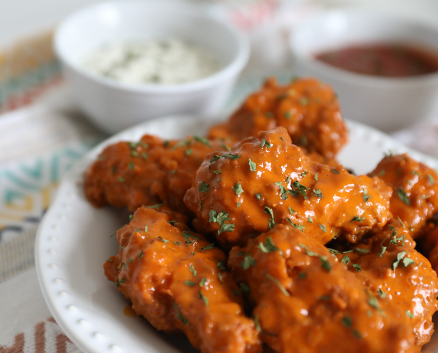 Sweet & Spicy Honey Garlic Hot Wings