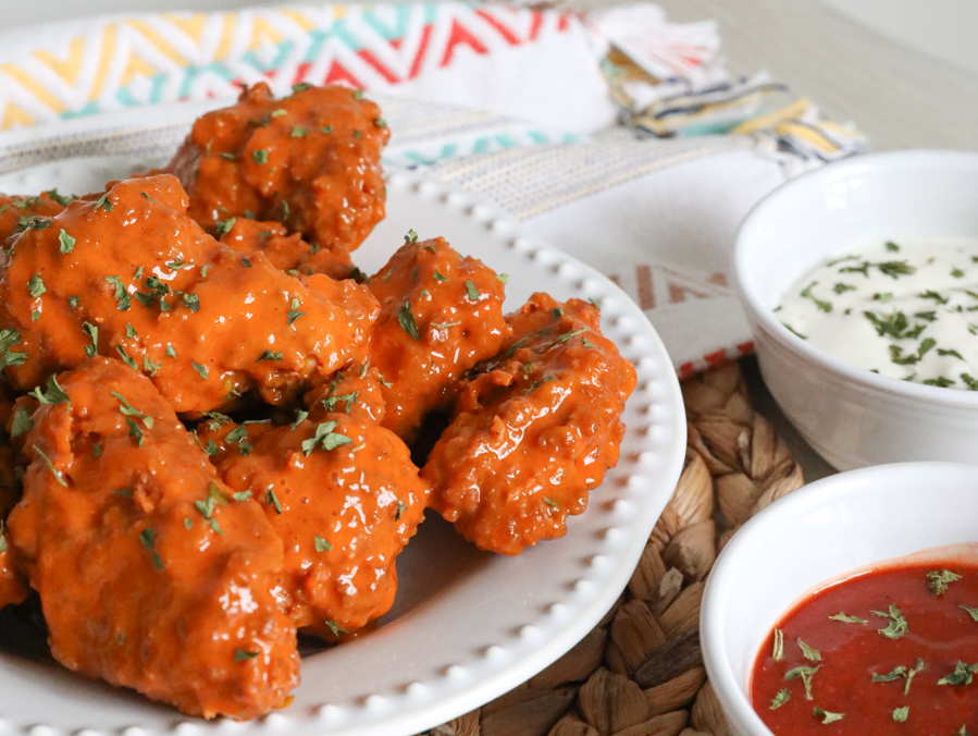 Sweet & Spicy Honey Garlic Hot Wings