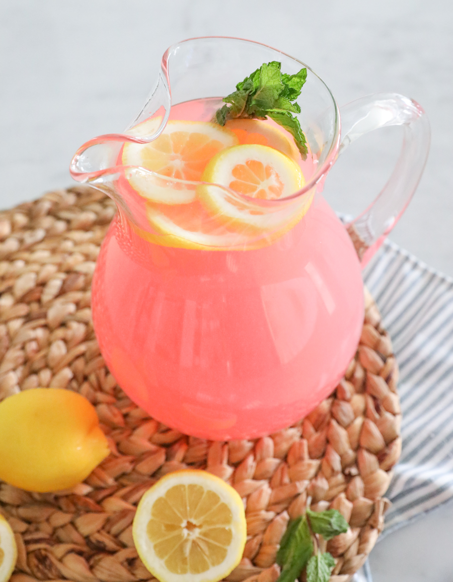 Rosewater Pink Lemonade Recipe