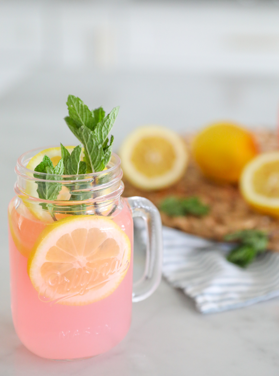 Rosewater Pink Lemonade Recipe