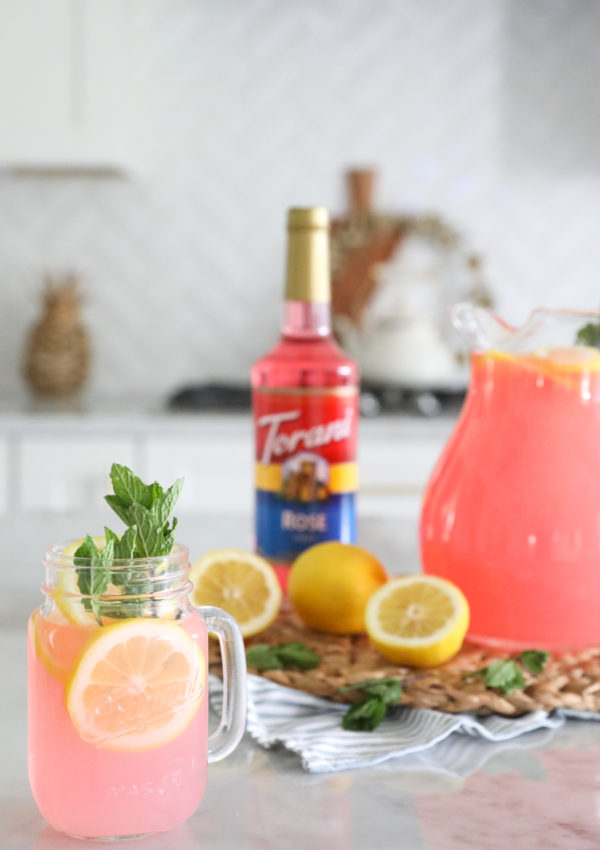 Rosewater Pink Lemonade Recipe