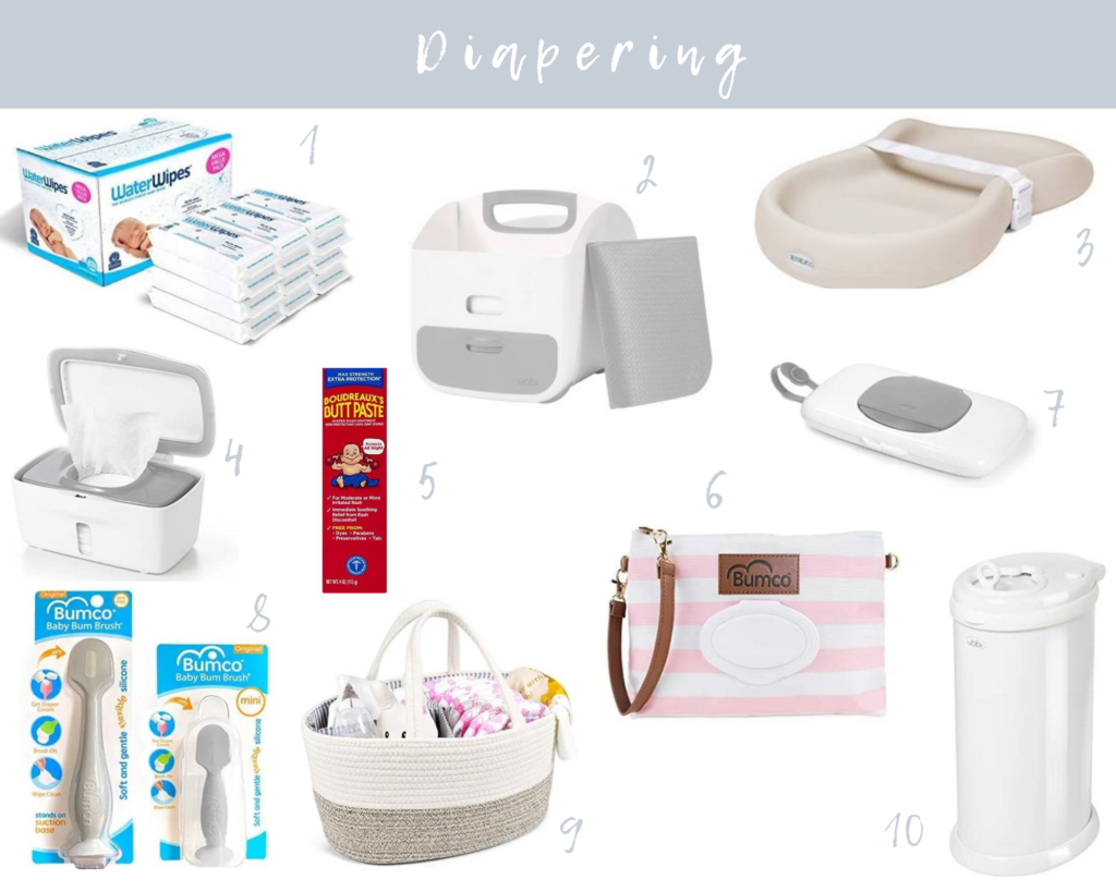 Baby Registry Must Haves Diapering