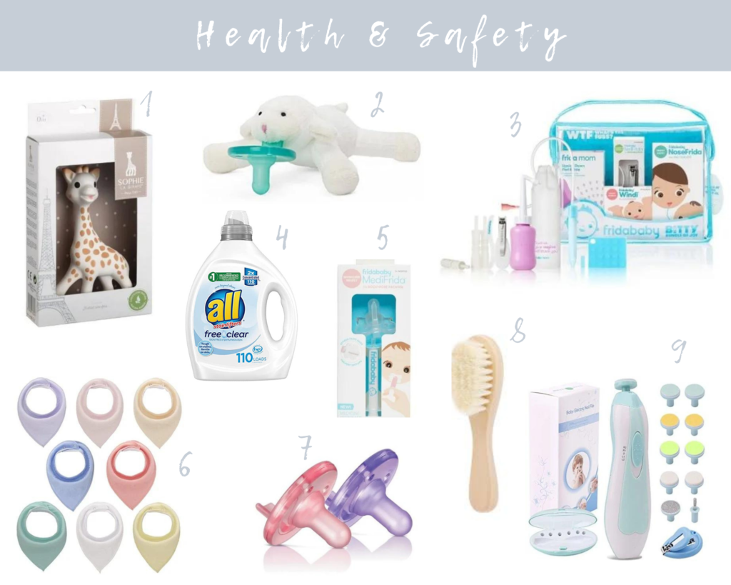 Baby Registry Must Haves Health & Safety 