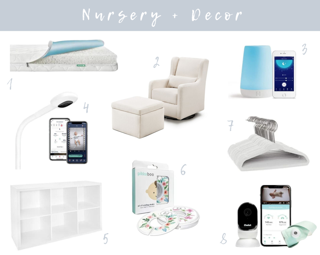 Baby Registry Must Haves Nursery & Decor