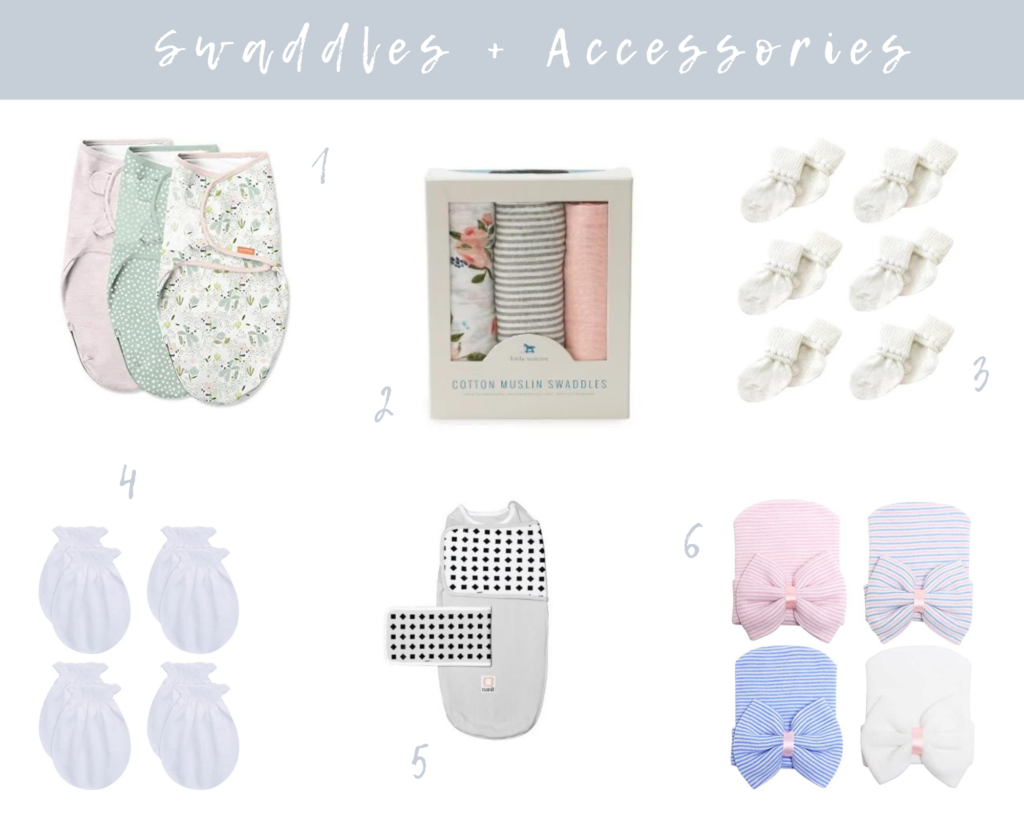 Baby Registry Must Haves Swaddles & Accessories