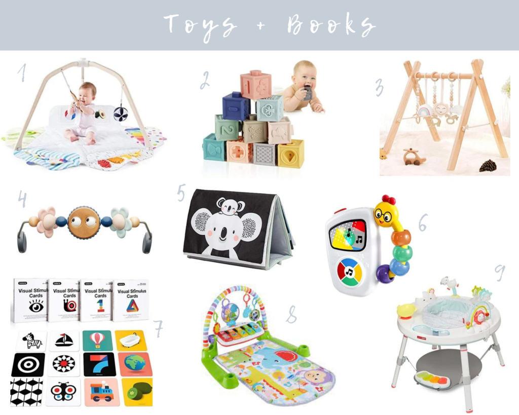 Baby Registry Must Haves Toys & Books
