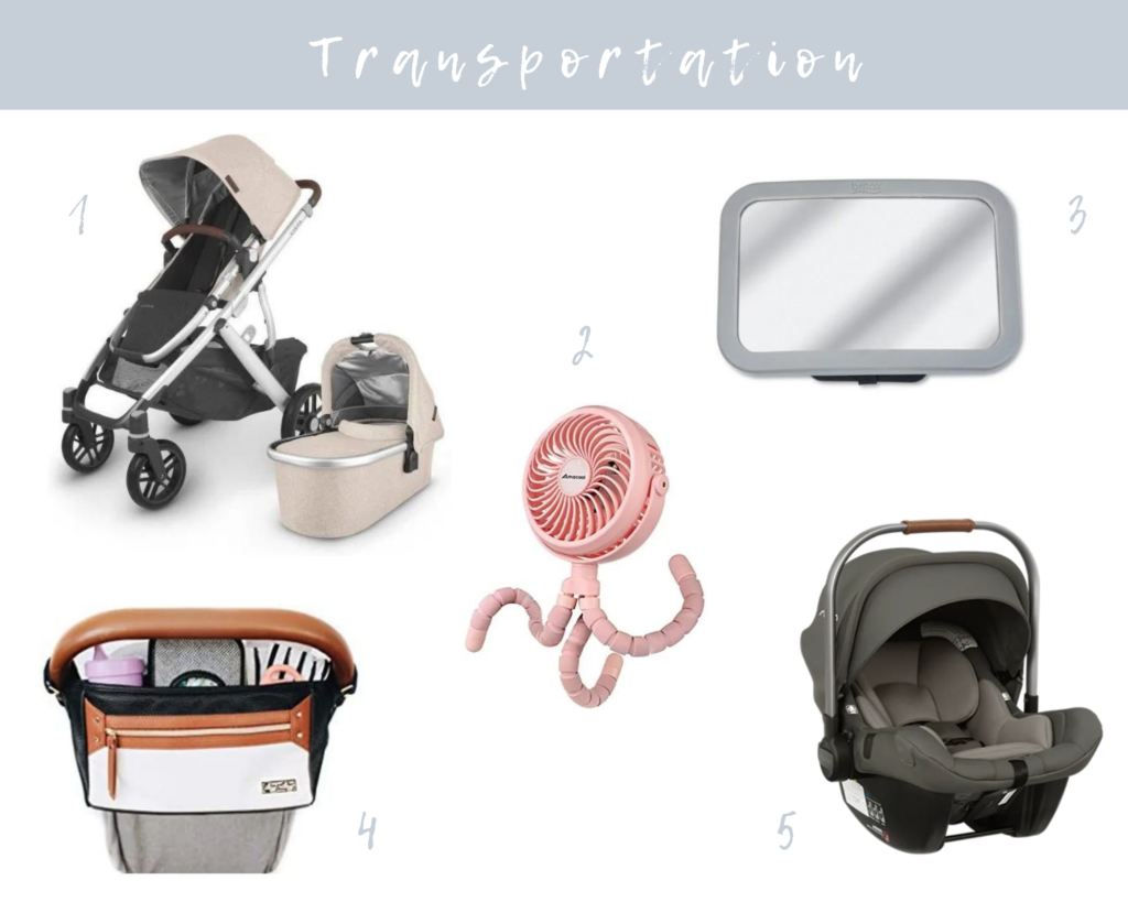 Baby Registry Must Haves Transportation