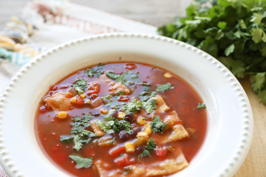 Southwestern Tortilla Soup Recipe